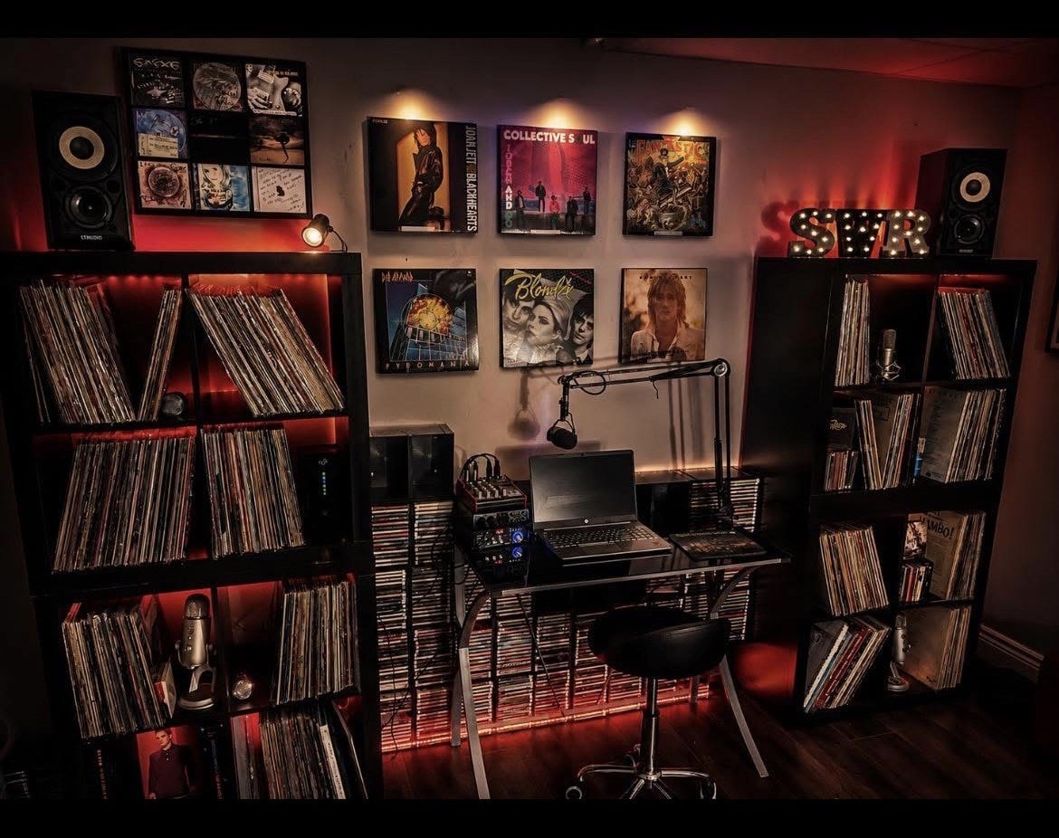 Spiderwebradio broadcast studio